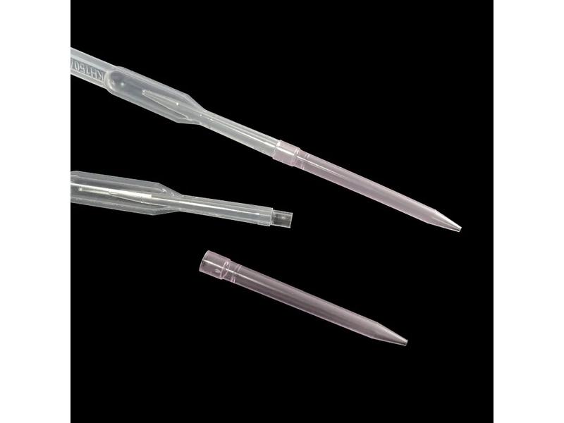 150μL 고정 볼륨 피펫 고정밀 일회용 실험실 피펫, 멸균/비멸균 제조업체