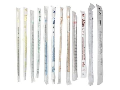 멸균 1ml 2ml 5ml 10ml 25ml 눈금이 있는 혈청 피펫 일회용 플라스틱 제조업체